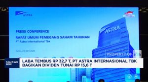 Video: Laba Rp 32,7 Triliun, Astra Bagikan Dividen