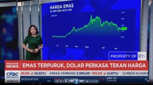 Video: Emas Terpuruk Tapi Harga Minyak Meroket Efek Panas Selat Hormuz