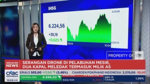 Video: Drone Serang Pelabuhan Mesir, Rupiah Tertahan di Rp 18.000/USD