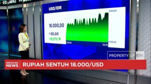 Video: IHSG Melemah Lebih Dari 1% dan Rupiah Kembali Sentuh Rp18.000/USD