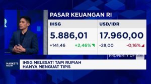 Video: Menguat Lebih Dari 2% di Akhir Pekan, IHSG Melaju ke 5.800-an
