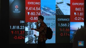IHSG Hari Ini Naik 0,8%, Ditutup Nyaris di Level Tertinggi Harian