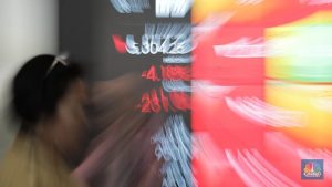 IHSG Sesi I Turun 0,27%, Saham BYAN Jadi Beban