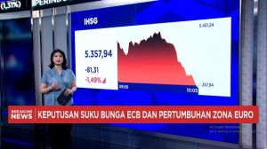 Video: IHSG Melemah Lebih Dari 1% – Rupiah Anjlok ke Rp 18.100 per USD